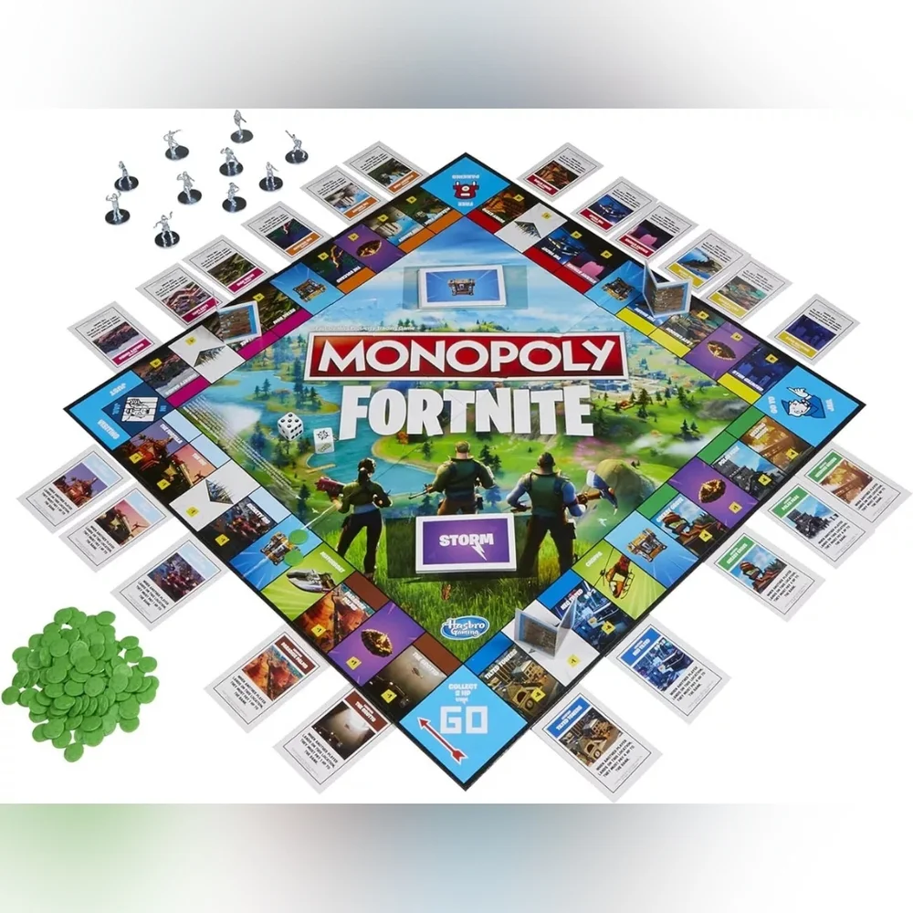 NIB, Monopoly: Fortnite Collector's Edition Board Game - Picture 4 of 16